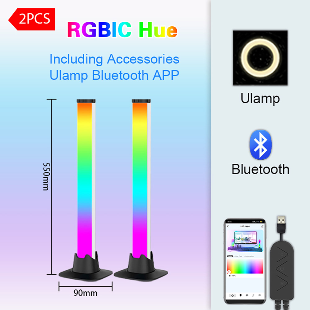 Desktop Setup RGB LED Lights B - Desk Setup With Tv review and price