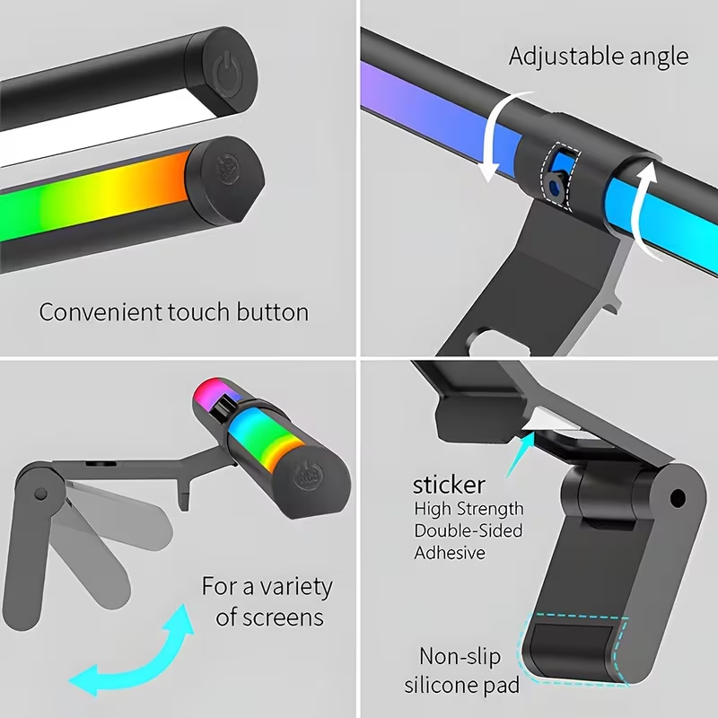 Monitor Light Bar RGB Lightbar - Setup Desk Monitor review and price