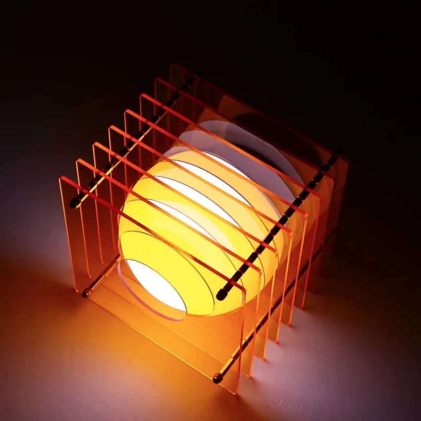 DIY Acrylic Thousand Layer Lam - Desk Setup Lamp review and price