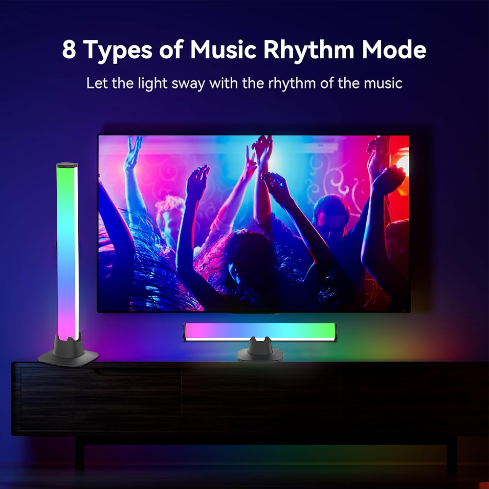 TV Backlight Tuya WIFI RGB LED - Desk Setup With Tv review and price