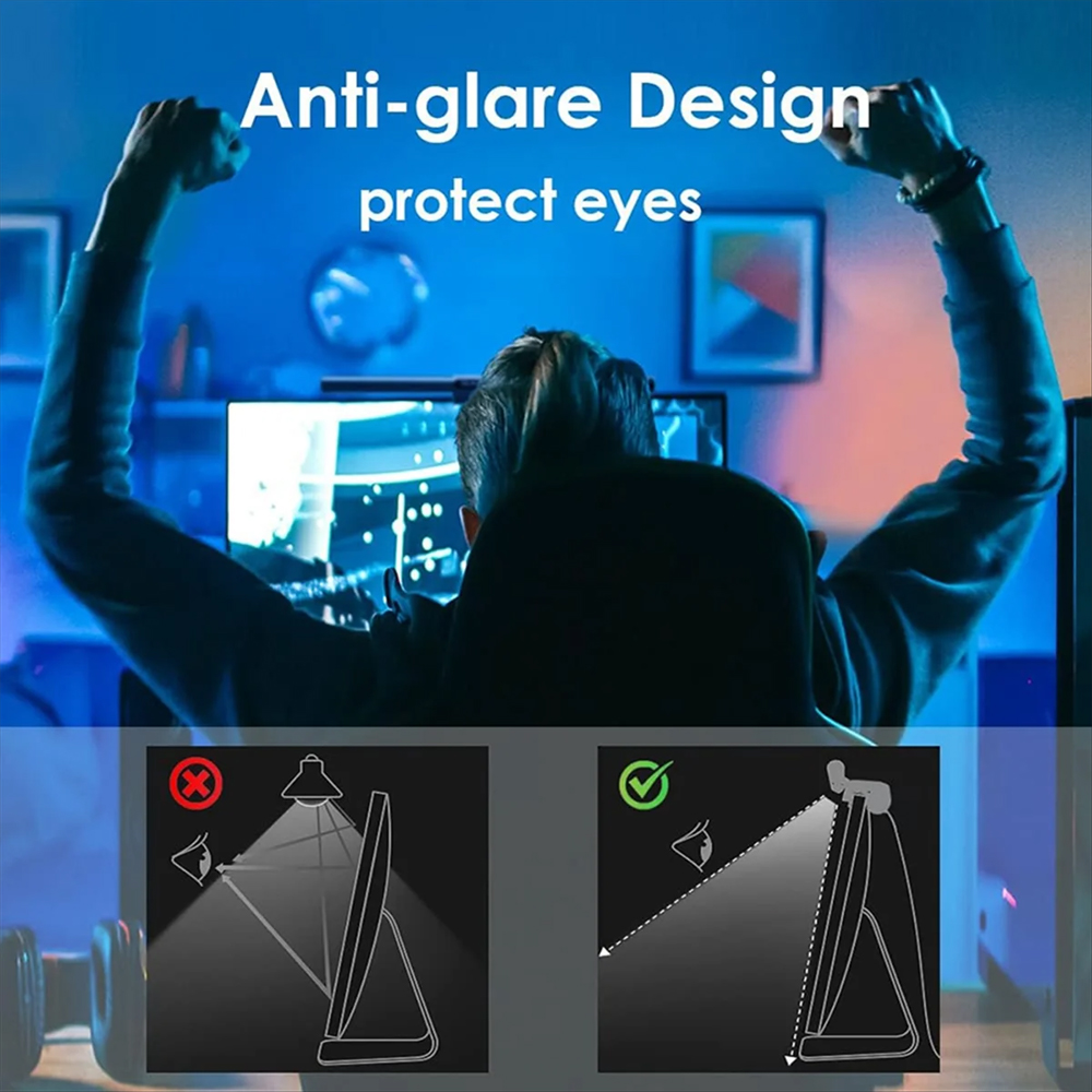 2PCS RGB Monitor Light Bar Set - Setup Desk Monitor review and price