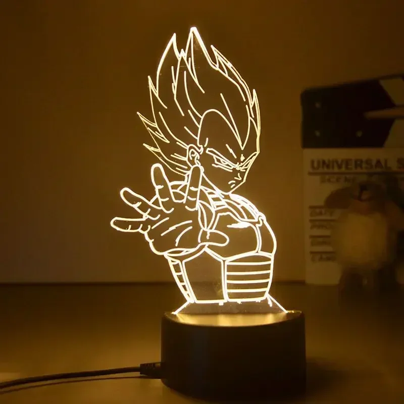 Dragon Ball Z Super Saiyan Veg - Desk Setup Lamp review and price