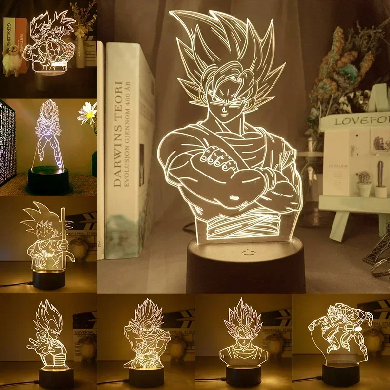 Dragon Ball Z Super Saiyan Veg - Desk Setup Lamp review and price