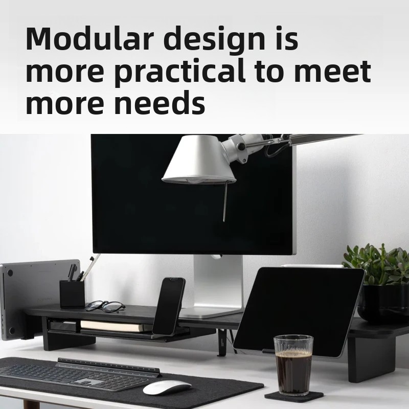 Solid Wood Monitor Riser Stand - Setup Desk Monitor review and price