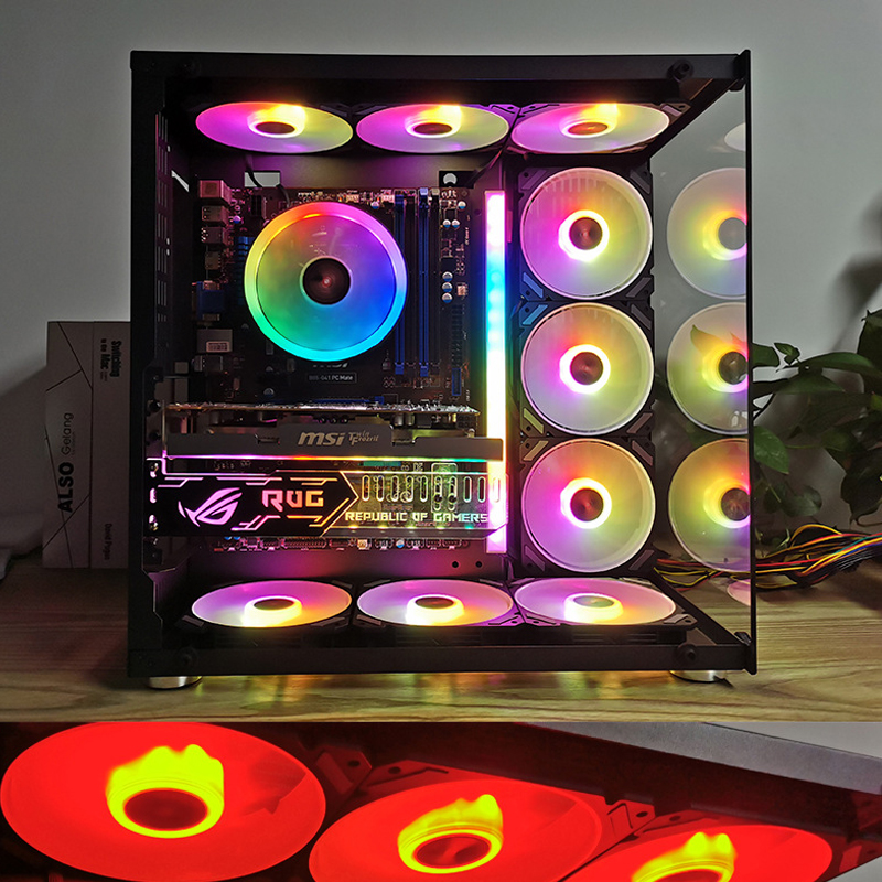 ARGB 120mm Case Fan 5V 3PIN Mo - Desk Setup Lamp review and price