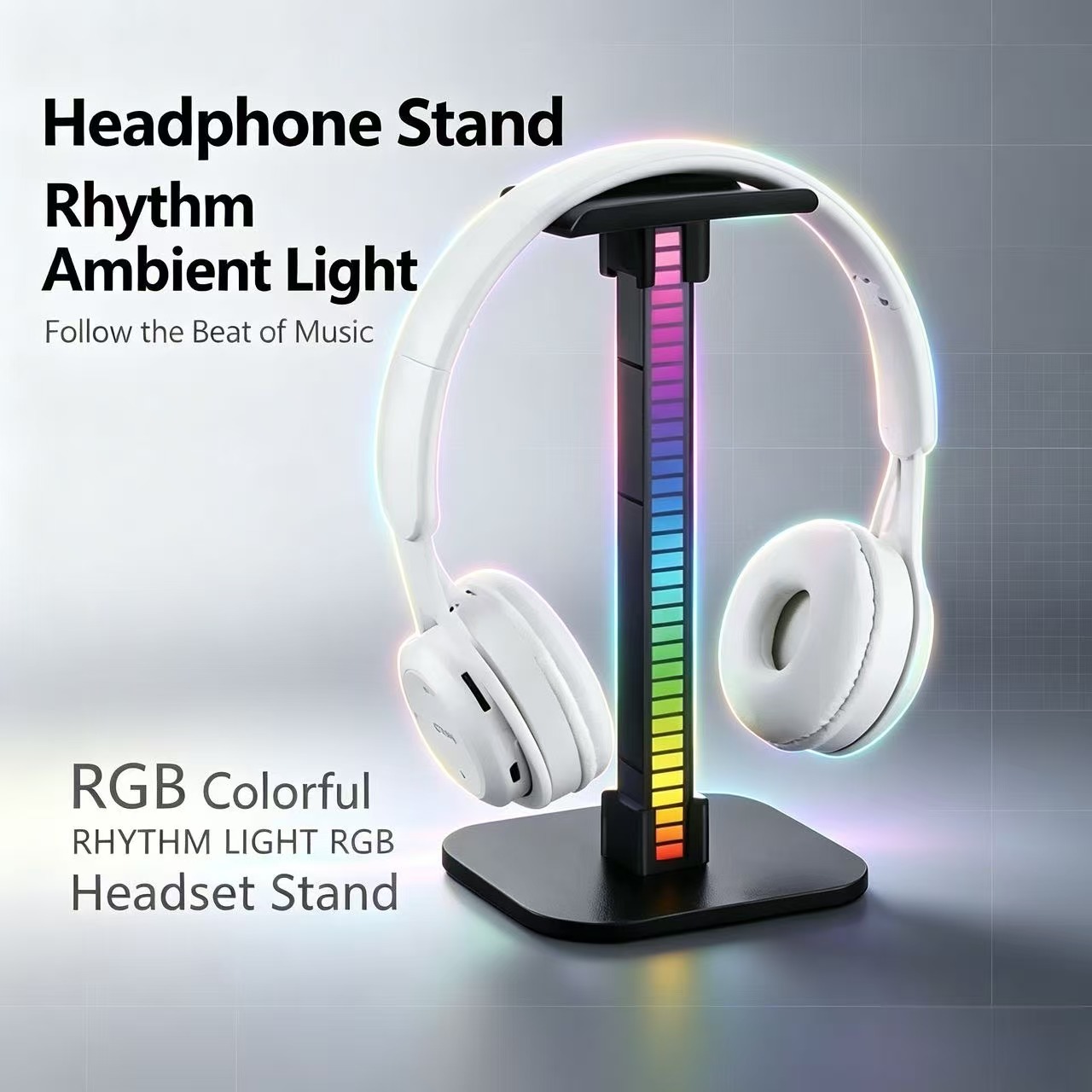 USB Gaming Headphone Stand RGB - Desk Setup Lamp review and price