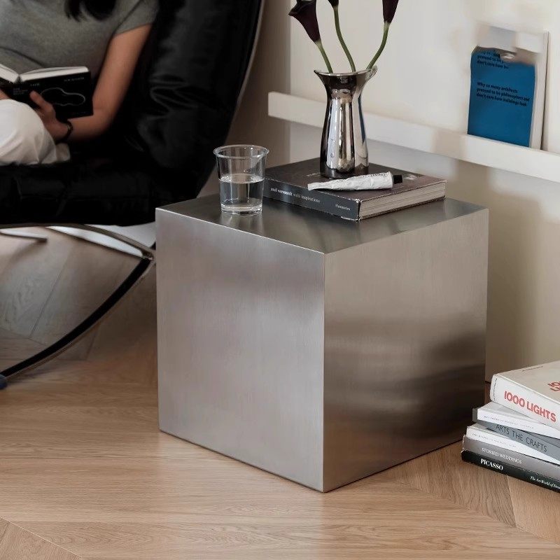 Italian Stainless Steel Side T - Desk Setup Minimalist review and price