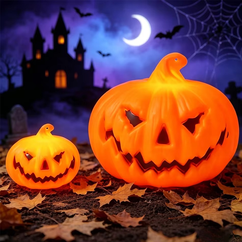 LED Pumpkin Lamp Warm Light Ja - Desk Setup Lamp review and price